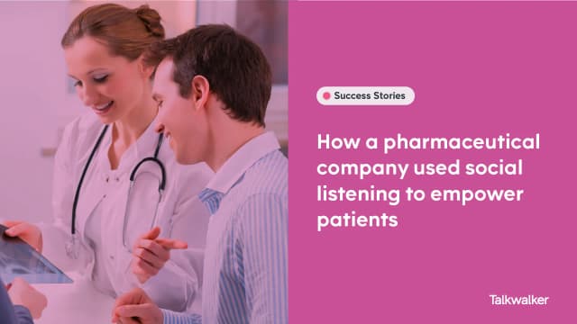 Featured image for How a pharmaceutical company used social listening to empower patients