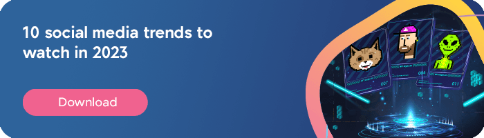 How to use the metaverse blog - Social Media Trends 2023 CTA