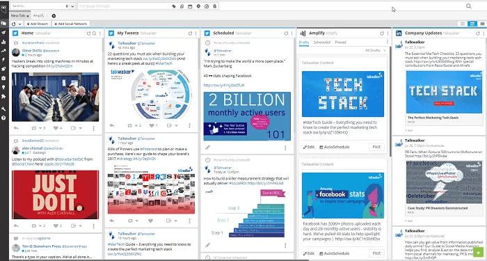 Hootsuite free streams - menciones sociales
