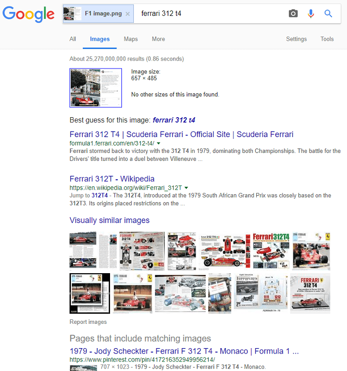 Image recognition tools