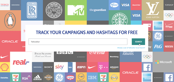Free Social Search de Talkwalker.
