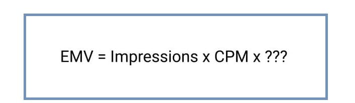 Earned media value formula