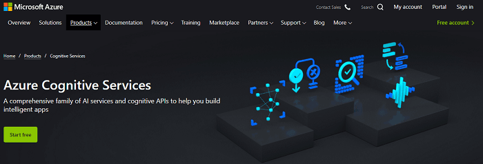 Microsoft Cognitive Services AI tools