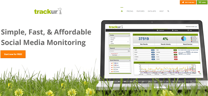Trackur - social media monitoring
