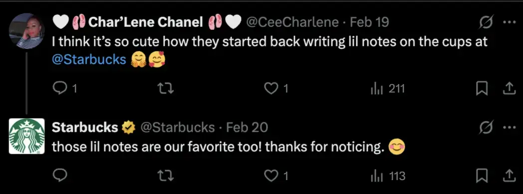 Instagram user declaring that they think it