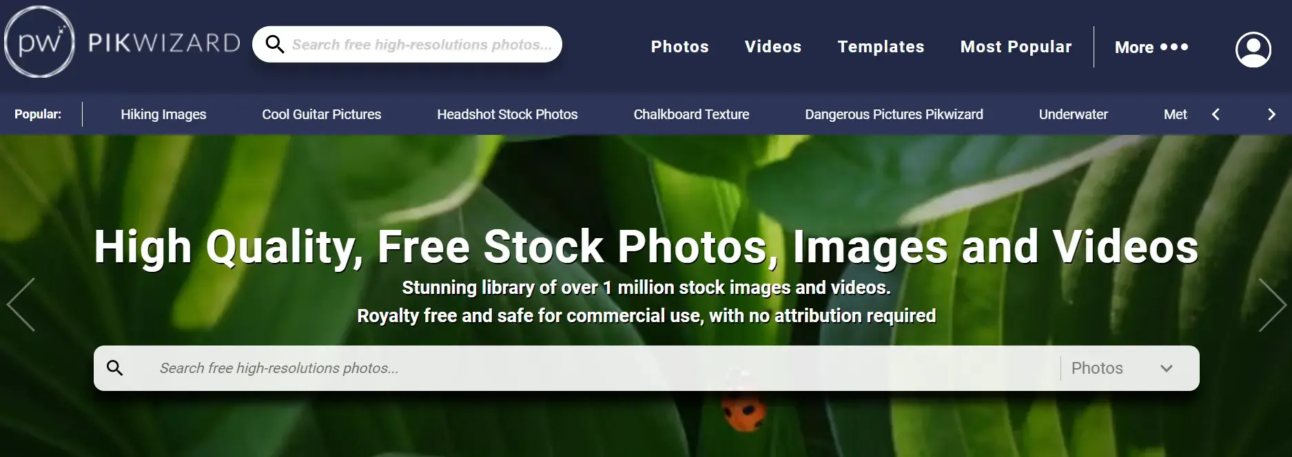 pikwizard website - PR tools