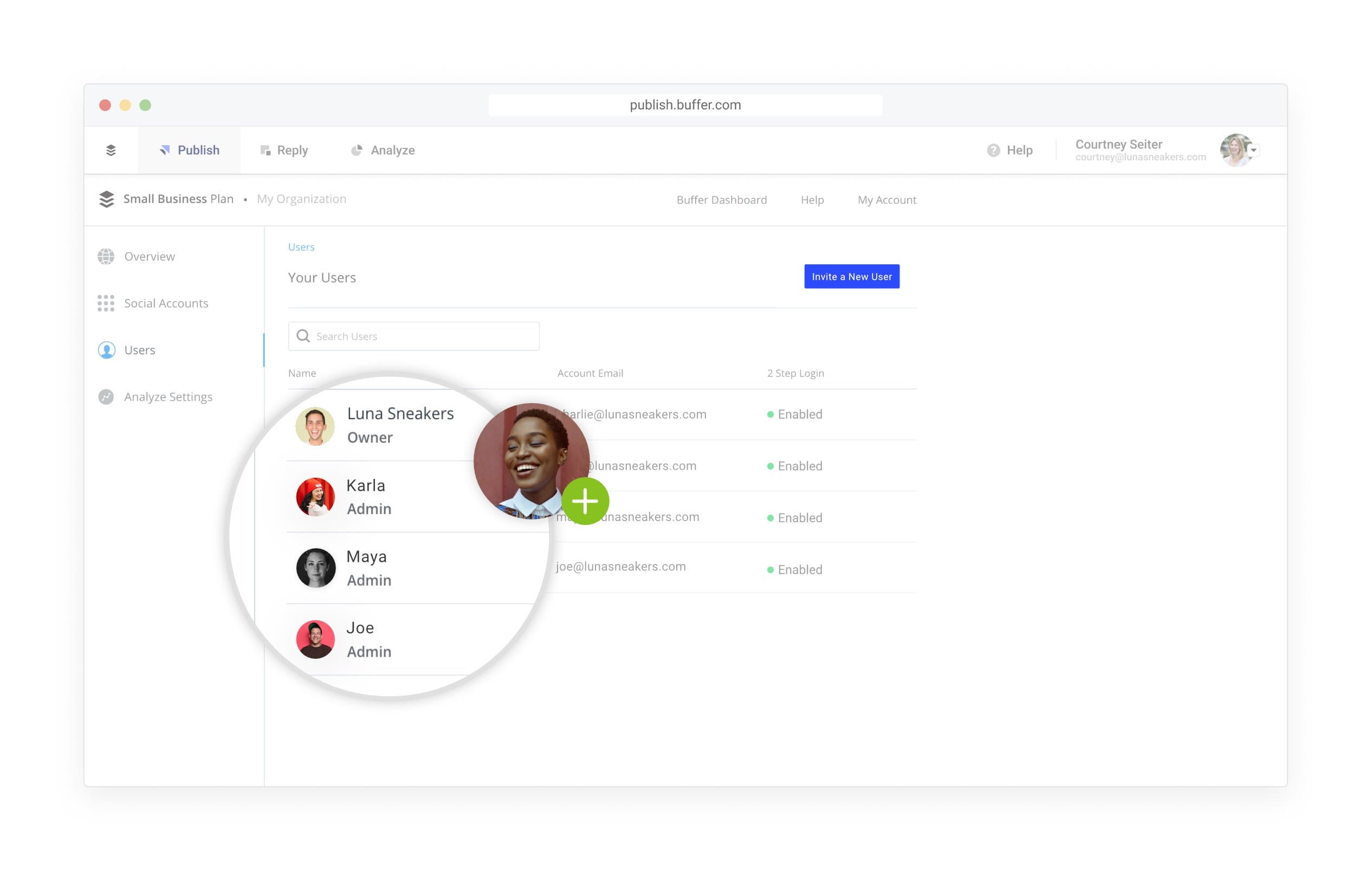 buffer app - Herramientas de Gestión de Redes Sociales