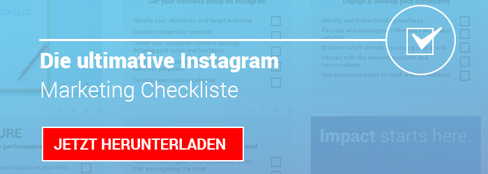 Instagram Marketing Strategie Checkliste
