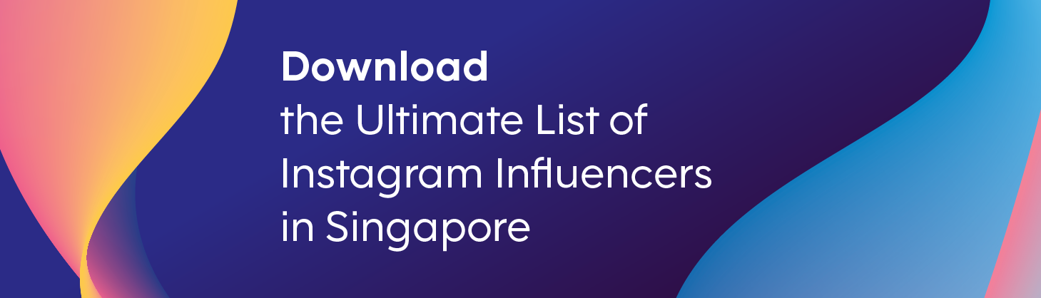 The ultimate list of Instagram influencers in Singapore