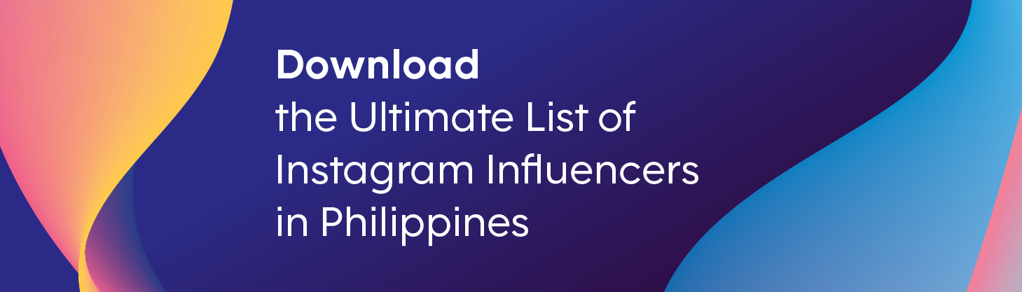 The ultimate list of Instagram influencers in the Philippines