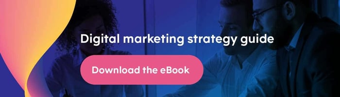 CTA button to download Talkwalker's Digital Marketing Strategy Guide