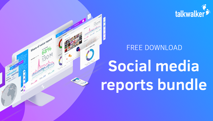 CTA social media report examples