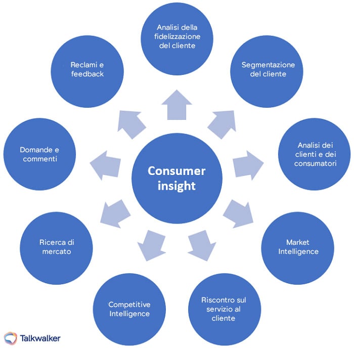 Grafico guida Consumer Insight