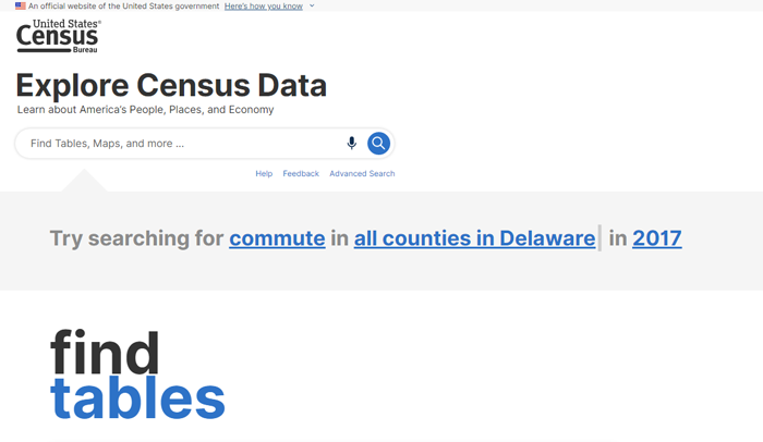 Best consumer research tools and datasets - Census