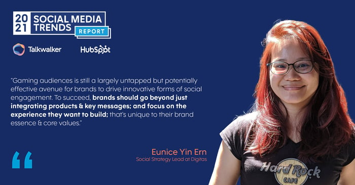 Eunice Publicis quote - social gaming trend and user engagement