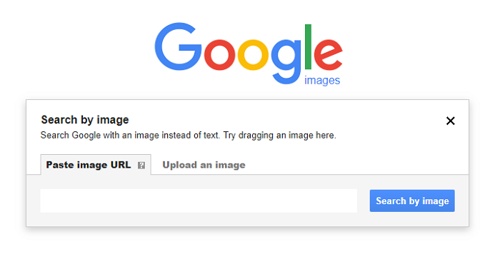 Image recognition tools - Google Reverse Image Search