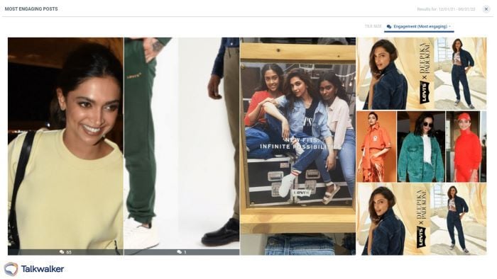 The Levi's partnership with Deepika Padukone has done wonders for the brand's image, and has helped grow its loyal following