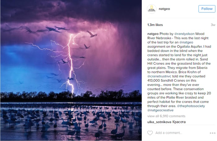 National Geographic Best Brands on Instagrams Talkwalker social media analytics