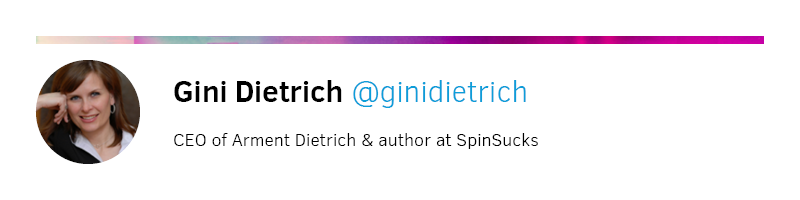 Gini Dietrich Bio