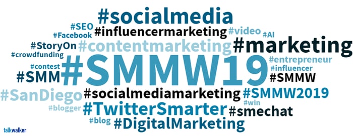 Social Media Marketing World Conference Top Hashtags