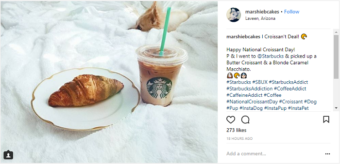 Starbucks Instagram Engagement