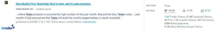 Tesla blog post