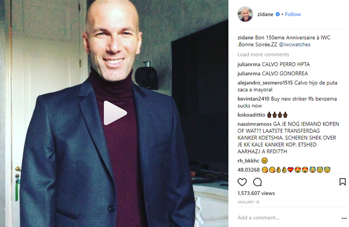 Zidane video buzz du mois