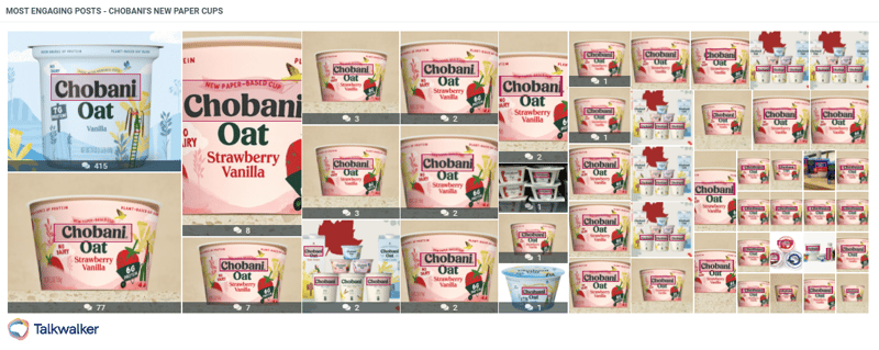 Riconoscimento immagini relativo al packaging di Chobani