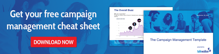 campaign management cheat sheet