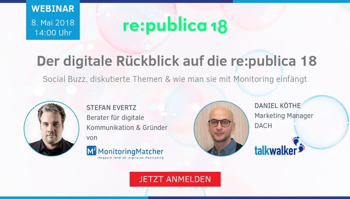 Webinar: Der digitale Rückblick auf die re:publica 18