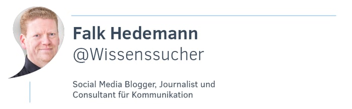 Falk Hedemann, Social-Media-Blogger und Journalist