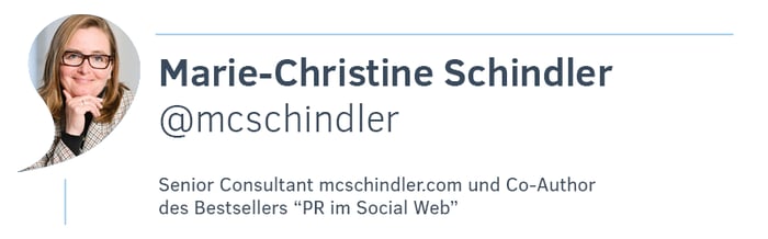 Marie-Christine Schindler, Senior Consultant