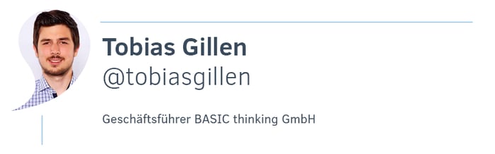 Tobias Gillen, BASIC Thinking