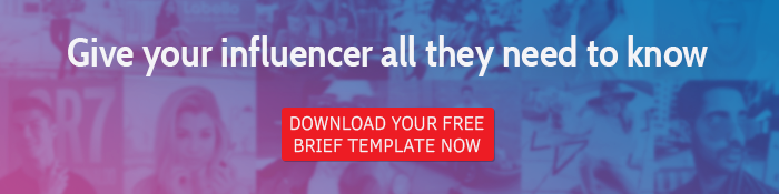 what is influencer marketing - influencer briefing template