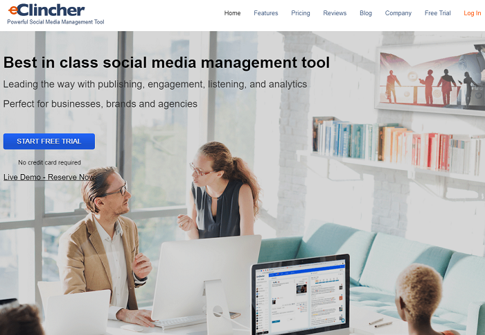 social media analytics tools - eclincher