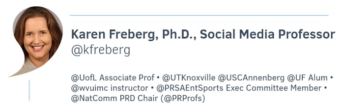 Karen Freberg, Ph.D., Social Media Professor - competitor analysis guide recommendation