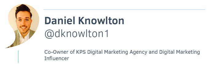 social media trends Daniel Knowlton