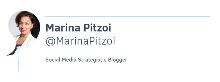 Marina Pitzoi Social Media