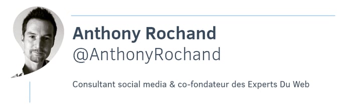 Anthon Rochand chatbots marketing réseaux sociaux