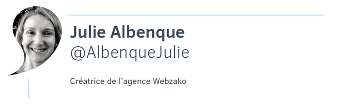 Julie Albenque recherche vocale réseaux sociaux