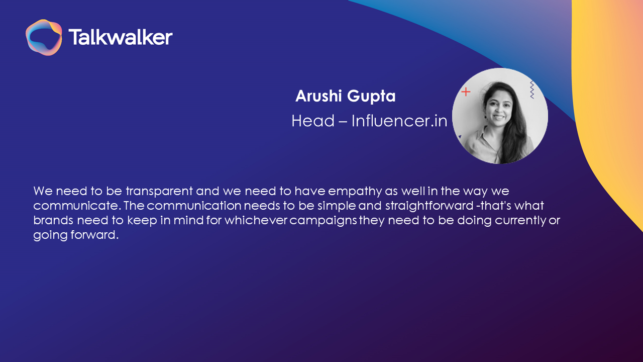 Arushi Gupta influencer marketing 2