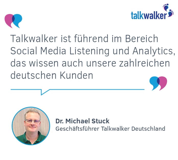 Dr. Michael Stuck, Geschäftsführer Talkwalker Deutschland