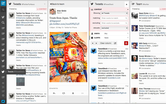 Tweetdeck - herramientas de gestión de redes sociales