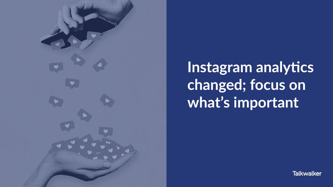 Instagram analytics changed blog header