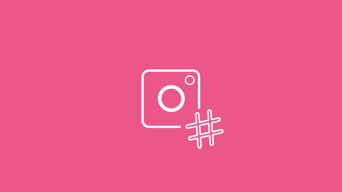 Instagram hashtag blog header