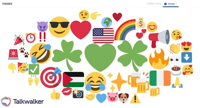 St Patrick emojis